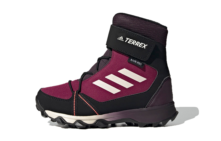 (Preschool) adidas Terrex Snow CF CP CW K 'Purple Black' FU7275