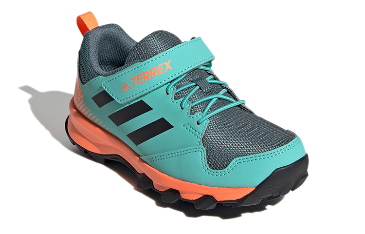 Lookbook 兒童 adidas Terrex Tracerocker Cf 登山鞋 綠橙色
