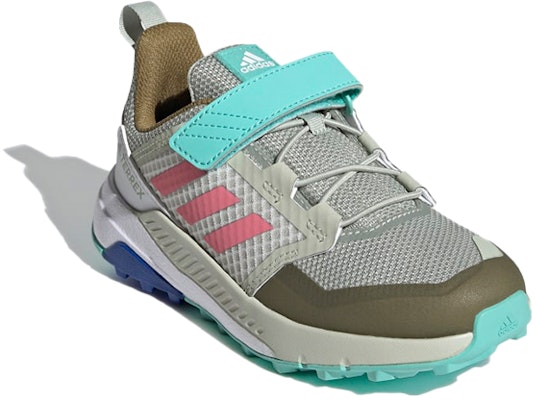 兒童 adidas Terrex Trailmaker 白綠 Lookbook 兒童 adidas Terrex Trailmaker 白綠