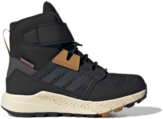 (Preschool) adidas Terrex Trailmaker High Cold.RDY K 'Carbon Black' FZ2611 Order (Preschool) adidas Terrex Trailmaker High Cold.RDY K 'Carbon Black' FZ2611