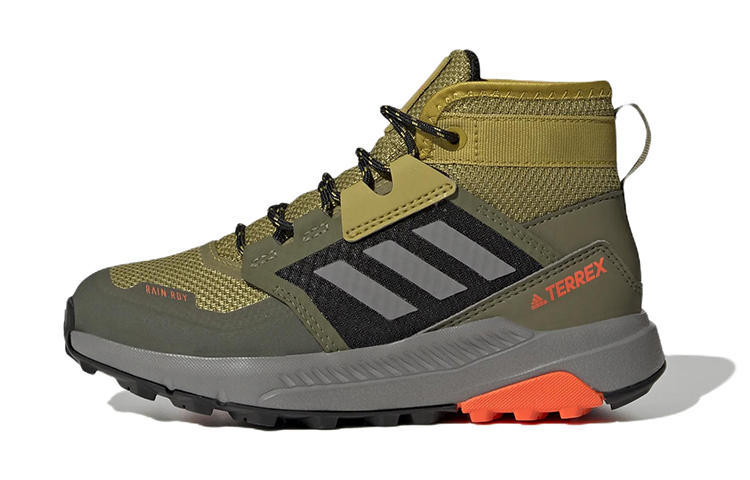 (Preschool) adidas Terrex Trailmaker Mid 'Rain.rdy Olive Green' GZ1161