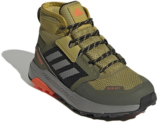 (Preschool) adidas Terrex Trailmaker Mid 'Rain.rdy Olive Green' GZ1161 Lookbook (Preschool) adidas Terrex Trailmaker Mid 'Rain.rdy Olive Green' GZ1161