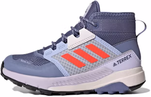 (Preschool) adidas Terrex Trailmaker Mid Rain.Rdy K 'Purple Red' FZ2590 (Preschool) adidas Terrex Trailmaker Mid Rain.Rdy K 'Purple Red' FZ2590