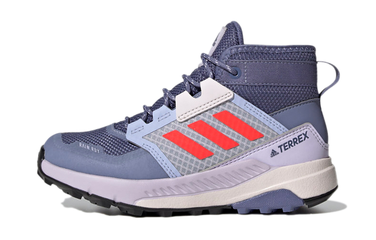 (Preschool) adidas Terrex Trailmaker Mid Rain.Rdy K 'Purple Red' FZ2590