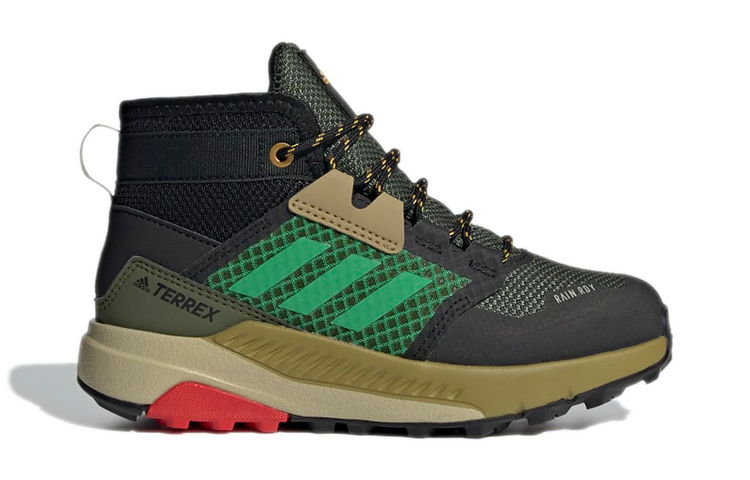 Order (PS) adidas Terrex Trailmaker Mid Rain.Rdy K ''Noir Vert'' FW9323