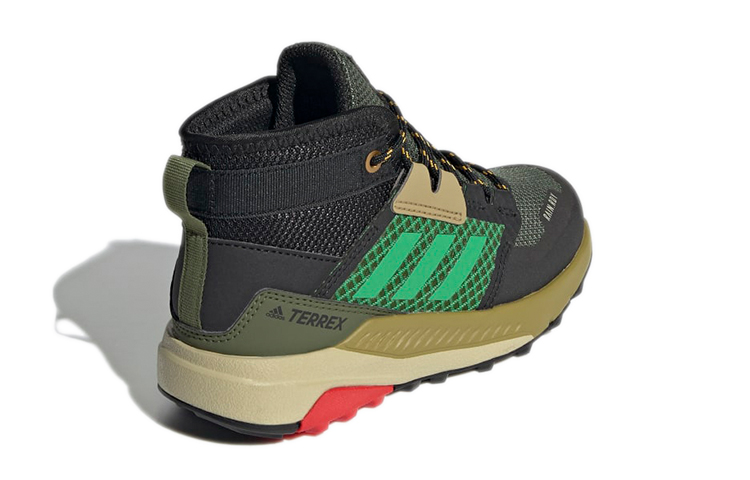 Shop (PS) adidas Terrex Trailmaker Mid Rain.Rdy K ''Noir Vert'' FW9323