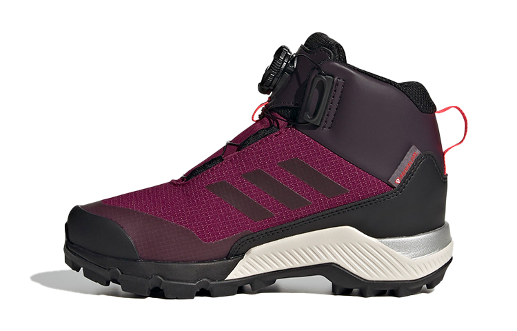 (Preschool) adidas Terrex Winter Mid Boa 'Black Purple' FU7271