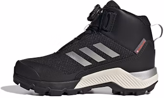 (Preschool) adidas Terrex Winter Mid Boa Hiking Shoes 'Core Black Silver Metallic' FU7272 (Preschool) adidas Terrex Winter Mid Boa Hiking Shoes 'Core Black Silver Metallic' FU7272