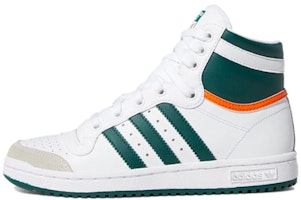 (Preschool) adidas Top Ten High J 'White Collegiate Green' EF2831 (Preschool) adidas Top Ten High J 'White Collegiate Green' EF2831