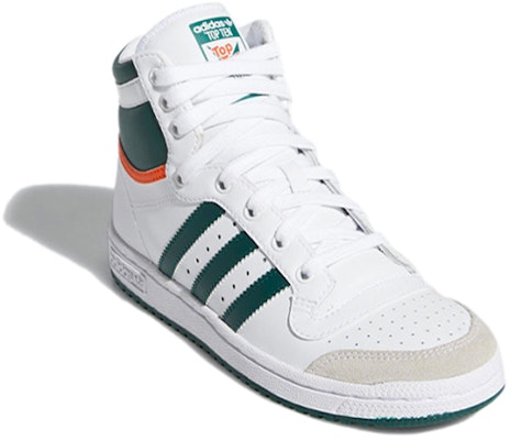 (Youth) adidas Top Ten High J 'White Collegiate Green' EF2831 Lookbook (Youth) adidas Top Ten High J 'White Collegiate Green' EF2831