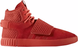 (Preschool) adidas Tubular Invader J 'Triple Red' S80477 (Preschool) adidas Tubular Invader J 'Triple Red' S80477