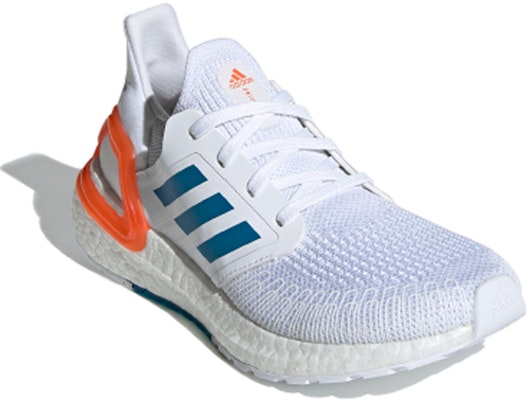 (PS) adidas Ultraboost 20 Primeblue J Putih/Jingga/Biru EG4820 Order (PS) adidas Ultraboost 20 Primeblue J Putih/Jingga/Biru EG4820