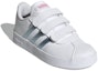 Lookbook (PS) adidas VL Court 2.0 J 'Putih Vision Metalik' GW2341