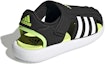 Shop (PS) adidas Selipar Air C Hitam Putih Sandal 'Hitam Putih' GX2455