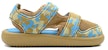 (PS) Sandal adidas Ct C Minimalistik Kasual Khaki 'Khaki Biru' GZ1305
