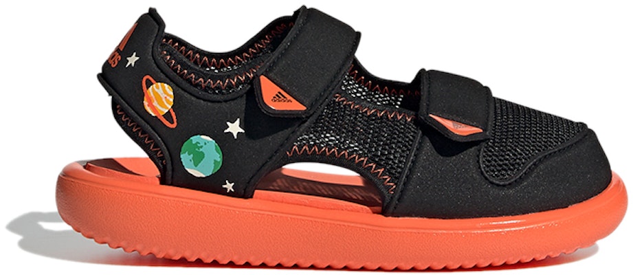 (Preschool) adidas Water Sandal Ct C Minimalistic Casual Black Orange Sandals 'Black Orange' GX2473 Order (Preschool) adidas Water Sandal Ct C Minimalistic Casual Black Orange Sandals 'Black Orange' GX2473