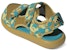 (PS) Sandal adidas Ct C Minimalistik Kasual Khaki 'Khaki Biru' GZ1305