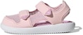 (PS) adidas Sandal Air Ct C Pink 'Pink Blue' - Sandal Kasual Kanak-Kanak. GX2475