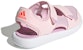 (PS) adidas Sandal Air Ct C Pink 'Pink Blue' - Sandal Kasual Kanak-Kanak. GX2475