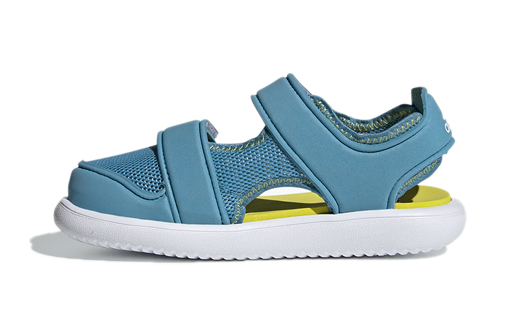 (Preschool) adidas Water Sandal Ct C Sandals Blue/Yellow FY7902