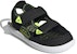 (PS) Sandal Velcro adidas Ct C Hitam Putih 'Black White' GX2472