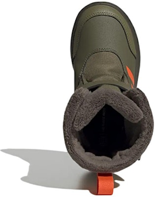 中童 adidas Winterplay 靴子 防滑耐磨保暖雪地靴 棕綠色 Purchase 中童 adidas Winterplay 靴子 防滑耐磨保暖雪地靴 棕綠色