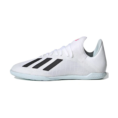 (Youth) adidas X 19.3 Indoor Boots K White/Black/Pink