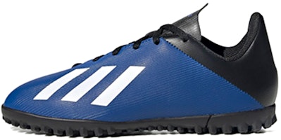 (Youth) adidas X 19.4 Turf Boots Soccer Shoes K Blue FV4662 (Youth) adidas X 19.4 Turf Boots Soccer Shoes K Blue FV4662