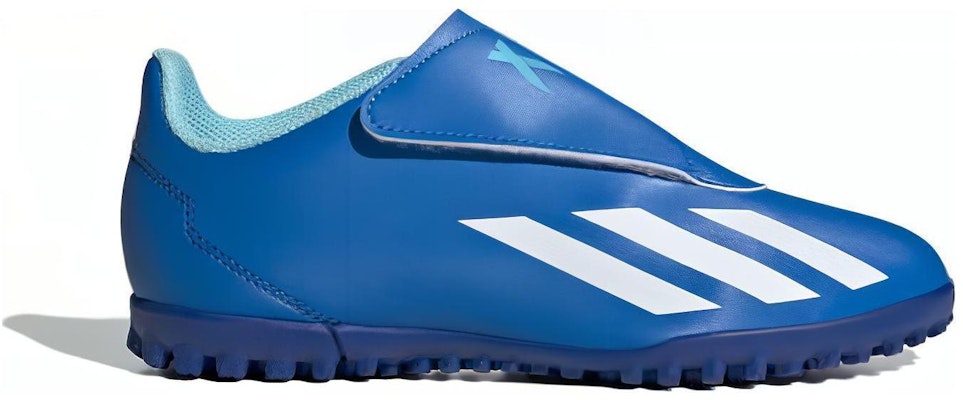 (Preschool) adidas X Crazyfast.4 Hook-and-Loop TF 'Bright Royal White' IE4061 Order (Preschool) adidas X Crazyfast.4 Hook-and-Loop TF 'Bright Royal White' IE4061