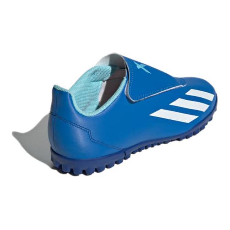 Shop (PS) adidas X Crazyfast.4 Velcro TF 'Azul Brillante Blanco' IE4061