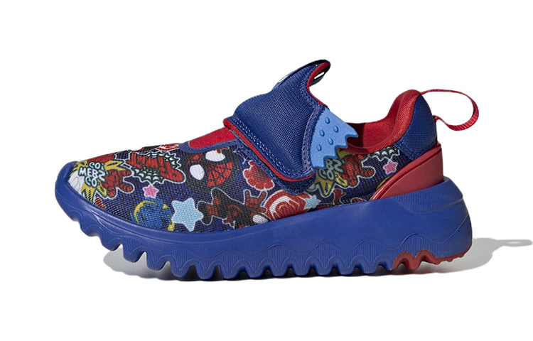 (Preschool) adidas x Marvel Suru365 Superhero Adventures Slip-On Shoes 'Royal Blue Vivid Red Blue Rush' GY6682