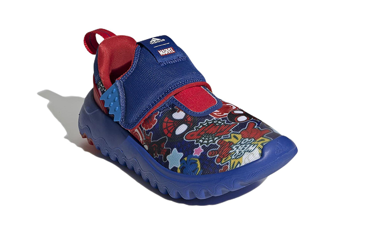 Lookbook (PS) adidas x Marvel Suru365 Superhero Slip-Ons ''Royal Blue Vivid Red Blue Rush'' GY6682
