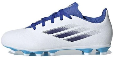 (Preschool) adidas X Speedflow.4 FG J 'White Legacy Indigo' GW7519 (Preschool) adidas X Speedflow.4 FG J 'White Legacy Indigo' GW7519