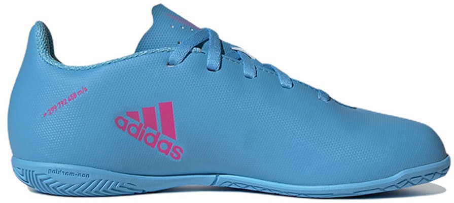 (Preschool) adidas X Speedflow.4 Indoor 'Blue Pink' GW7528 Order (Preschool) adidas X Speedflow.4 Indoor 'Blue Pink' GW7528