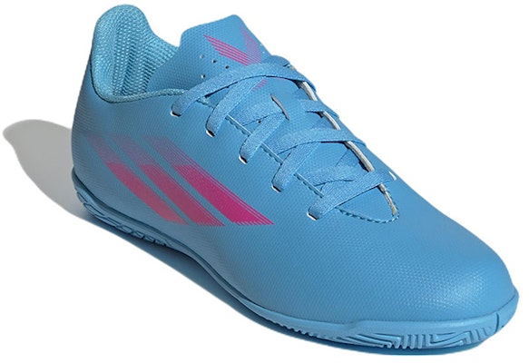 (Preschool) adidas X Speedflow.4 Indoor 'Blue Pink' GW7528 Lookbook (Preschool) adidas X Speedflow.4 Indoor 'Blue Pink' GW7528
