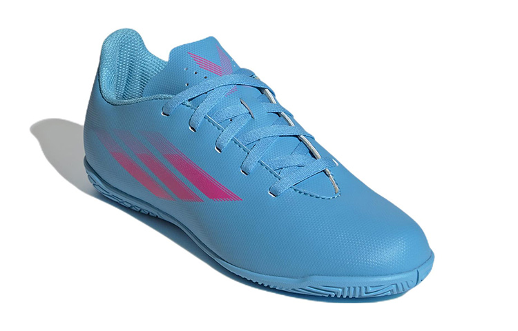 Lookbook (PS) adidas X Speedflow.4 Indoor ''Blau Rosa'' Hallenschuhe GW7528