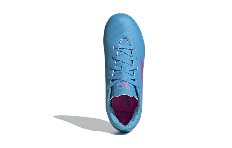 Purchase (PS) adidas X Speedflow.4 Indoor ''Blau Rosa'' Hallenschuhe GW7528