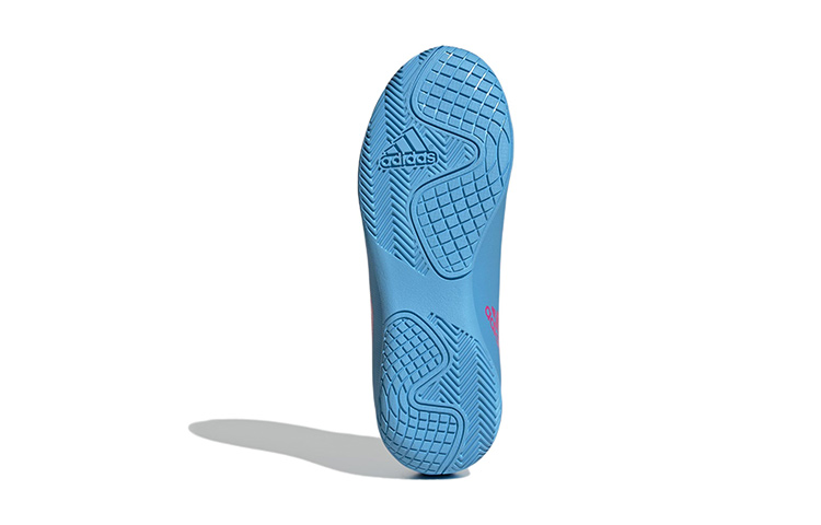 Details for (PS) adidas X Speedflow.4 Indoor ''Blau Rosa'' Hallenschuhe GW7528