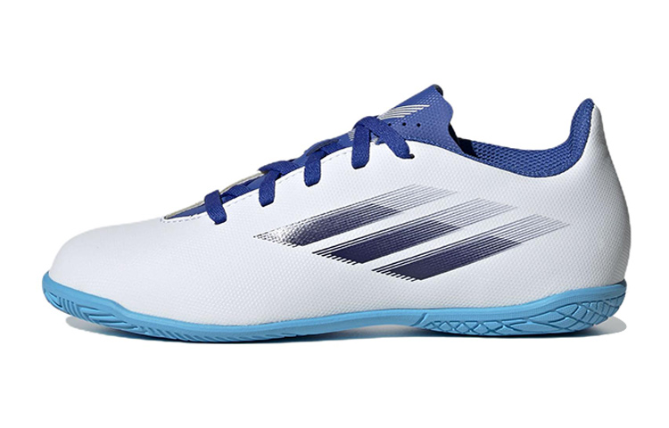 (Preschool) adidas X Speedflow.4 Indoor 'White Blue' GW7527