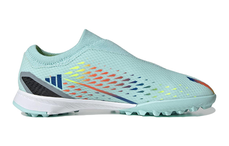 Order (PS) adidas X Speedportal.3 Tanpa Tali Turf 'Biru Merah Kuning' GW8477