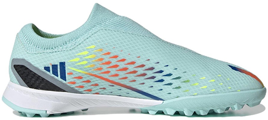 (Preschool) adidas X Speedportal.3 Laceless Turf 'Blue Red Yellow' GW8477 Order (Preschool) adidas X Speedportal.3 Laceless Turf 'Blue Red Yellow' GW8477
