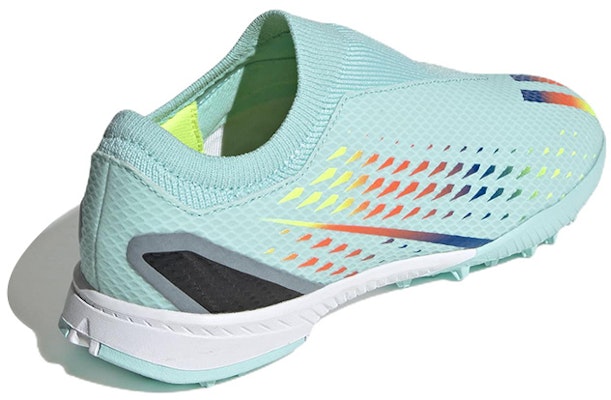 (Preschool) adidas X Speedportal.3 Laceless Turf 'Blue Red Yellow' GW8477 Shop (Preschool) adidas X Speedportal.3 Laceless Turf 'Blue Red Yellow' GW8477