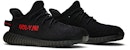 (PS) adidas Yeezy Boost 350 V2 'Bred' Hitam Merah GZ8655