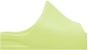 (JR) adidas Yeezy Slides 'Glow Green' 2022 - Selipar Hijau Bersinar HQ4116