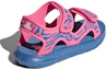 Shop (PS) adidas Zump C Sandales Bleues DB2527