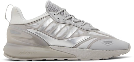 (Youth) adidas ZX 2K Boost 2.0 'Grey Matte Silver' GZ7745 (Youth) adidas ZX 2K Boost 2.0 'Grey Matte Silver' GZ7745