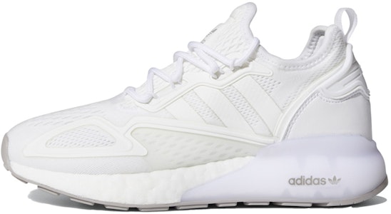 (PS) adidas ZX 2K Boost J 'Cloud White' Putih Awan FW1910 Buy (PS) adidas ZX 2K Boost J 'Cloud White' Putih Awan FW1910