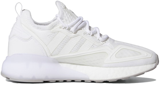 (PS) adidas ZX 2K Boost J 'Cloud White' Putih Awan FW1910 Order (PS) adidas ZX 2K Boost J 'Cloud White' Putih Awan FW1910