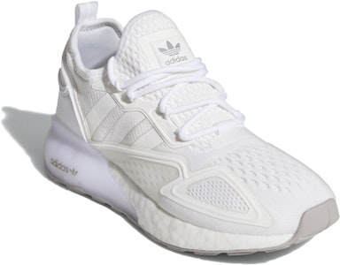 (PS) adidas ZX 2K Boost J 'Cloud White' Putih Awan FW1910 Lookbook (PS) adidas ZX 2K Boost J 'Cloud White' Putih Awan FW1910