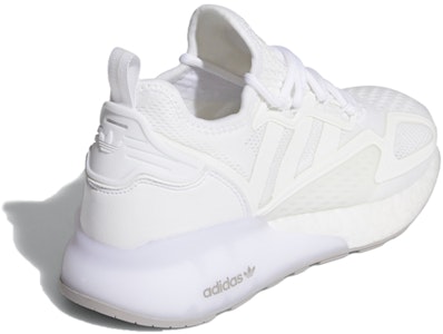 (PS) adidas ZX 2K Boost J 'Cloud White' Putih Awan FW1910 Shop (PS) adidas ZX 2K Boost J 'Cloud White' Putih Awan FW1910